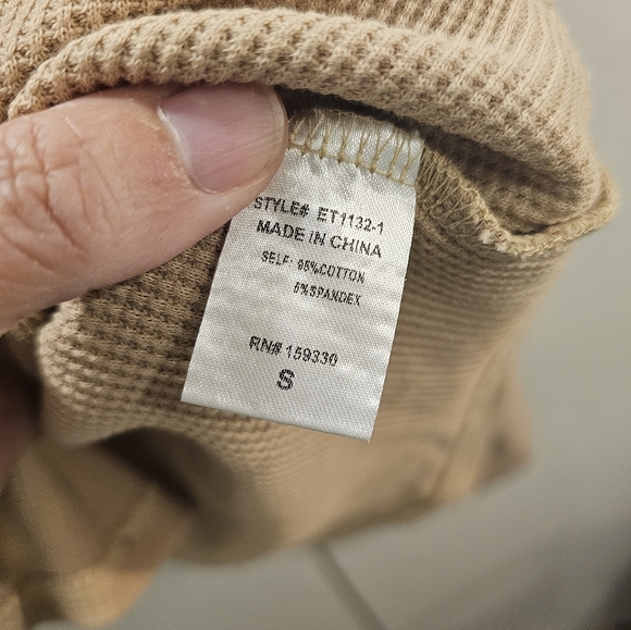 Heyson Womans Small Brown Button Down Shirt - Picture 3 of 6